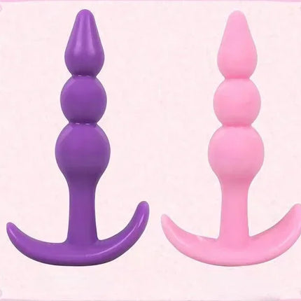 Silicone Anal Beads Plug Vaginal G-spot Massager for Women Couple Bullet Adult Masturbation Vibrator Sex Toys