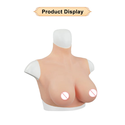 CYOMI Silicone Fake Breast Forms Huge Boobs Chest for Mastectomy Cancer Transgender Crossdresser Cosplay Sissy Drag Queen