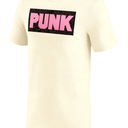 2025 CM Punk Printed Casual Fashion Summer T-shirt for Men and Women Loose Oversized Retro Cotton T-shirt Street Wear Unisex