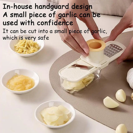 3-in-1 Multifunctional Ginger Garlic Grinder Home Kitchen Slicer All Grinder Potato Shred Cutter Utensil For Kitchen 2025 New