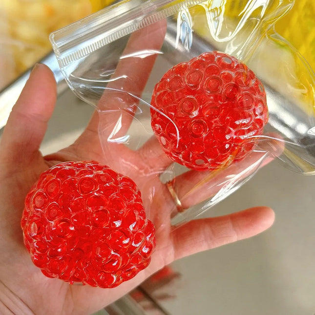 Fashion Super Soft Squishy Balls Textured Memory Gel Sensory Fidget Toys Crunchy Moldable Stress Relief Toy Stress Relief