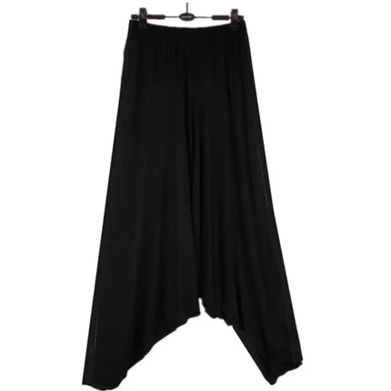 14 colors Plus size men's loose casual cotton cross pants, M-5XL Aladdin Lantern Wide Leg Trousers hip hop dancing Harem Pants