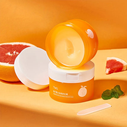 Grapefruit facial cleanser, suitable for facial cleansing cream, gentle and non irritating, gently cleanses facial makeup