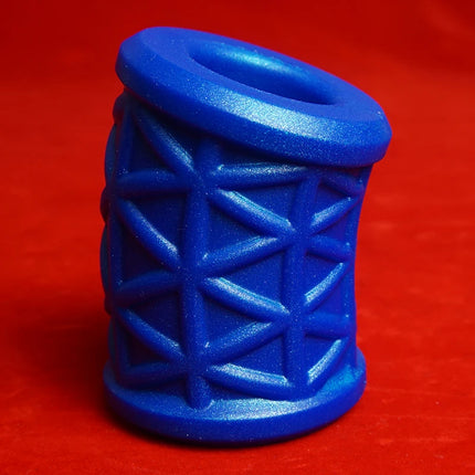 Thick Curved Ball Stretcher,Liquid Silicone Ballstetcher,Firm Grip for Sack Stretching,Sex Toys for Men,Tug Testicle Scrotum