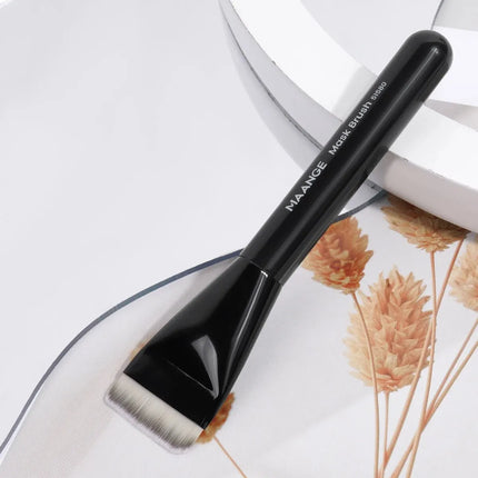 MAANGE 1PCS Facial Mask Brush Flat Head Concealer Foundation Brush Soft Face Makeup Brushes Cosmetic Makeup Tool for Mask Paint