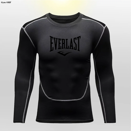 Men's Fit T-shirt Heat Dissipation Tight Fitting Skin-Friendly Athletic Compression Fitness Tee Ultra Thin Quick-drying GYM Tops