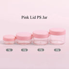 Pink lid jar / 20g / 50pcs