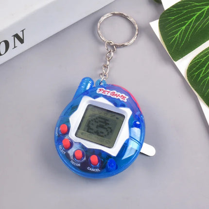 Interactive 3D Virtual Pet Toy - Collector's Edition - Aqua Blue | Perfect Gift for Holidays & Gamers Tamagotchi