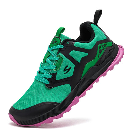 HOBIBEAR Unisex Hiking Sneakers - Lace-Up Walking Outdoor Travel Shoes / Chaussures Randonnée HOBIBEAR Unisexe