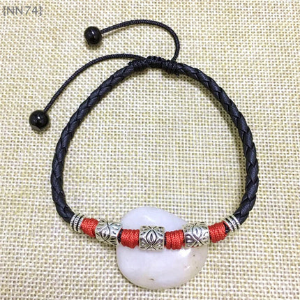 Minimalist Unisex Ankle Bracelet |Lightweight Handmade Rope Anklet,Adjustable Barefoot Style for Daily Wear,Beach,Casual Outfit