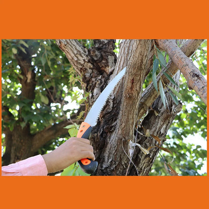 220mm Hand Saw Wood Cutting Woodworking Manganese Steel Home Dry Wood Pruning Saw Anti-slip Grip Gardening Tools and Equipment
