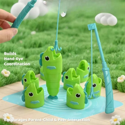 Fishing Battle Board Game Kid Fish Body Stretchable Long Short Competition Fun Family Party Interaction Social Table CreativeToy