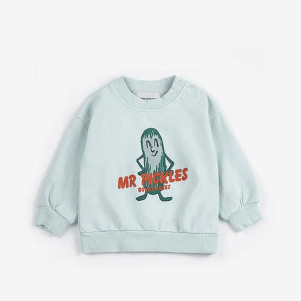 Spring Summer BC New Children's Hoodies with Cartoon Patterns Comfortable Versatile Fashionable and Vibrant Children's Clothing