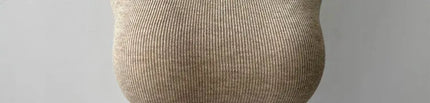Korean Sle Knitted Vest Women's Base Layer Tank Top Svel f High Collar Spring Autumn Winter Inner And Outer Wear