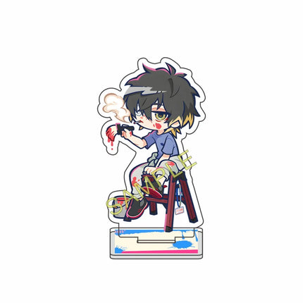 Game Slow Damage, Togainu no Chi, sweet pool, DRAMAtical Murder 10cm Acrylic Figure Stand Desktop Decoration Fan Gift Keychain