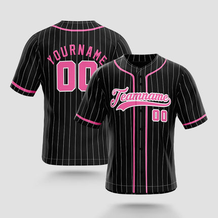 Custom Baseball Button Down Jersey Plain Short Sleeve Hipster Hip Hop T Shirts Jersey add your name number logo and everything