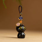 United States / Yellow eyes keychain / 10 cm