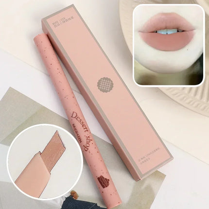 5 Colors Matte Lip Liner Lipstick Pen Waterproof Lasting Plump Velvet Lipstick Natural Outline Lips Line Pen Lip Makeup Cosmetic