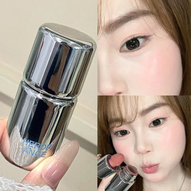 Liquid Blusher Tanned Jello Color Pink Rendering Moisturizing Longlasting Beauty Expands Contracts Cheek Face Blush Makeup