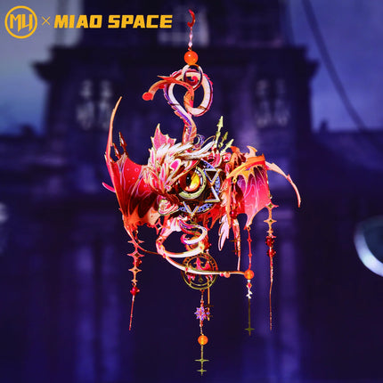 MU the Series of Divine Eye3D Metal Puzzle DIY Handmade Brain Teaser Toy Desk Office Decor Stress Relief Gift for Girlfriend