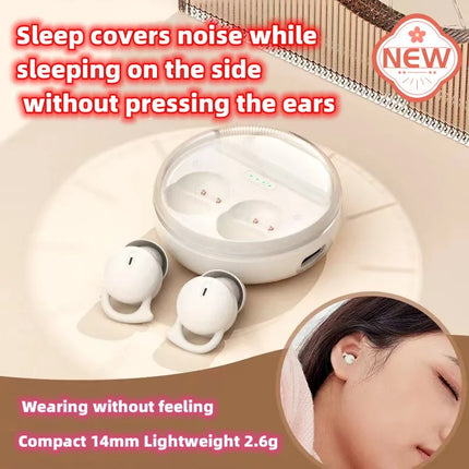 New Q26 Sleep Headphones Mini Small Wireless Bluetooth Earphones Noise Reduction Headset In-Ear Invisible Sleeping Earbuds Gifts