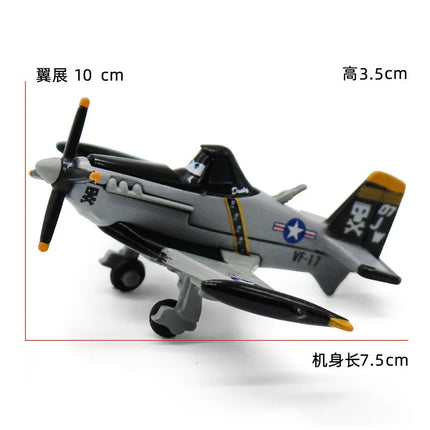 Planes Dust Crophopper Ishani‌ Skipper Dottie Ehsani Classic Metal Diecast Fighter Aircraft Model Peripheral oys Birthday Gifts
