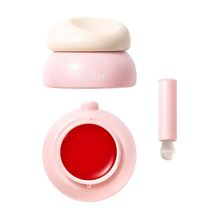 Little Round Jar Multi-Color Jelly Lip Balm for Lips and Cheeks Vibrant Colors Moisturizing and Nourishing Lip Nectar