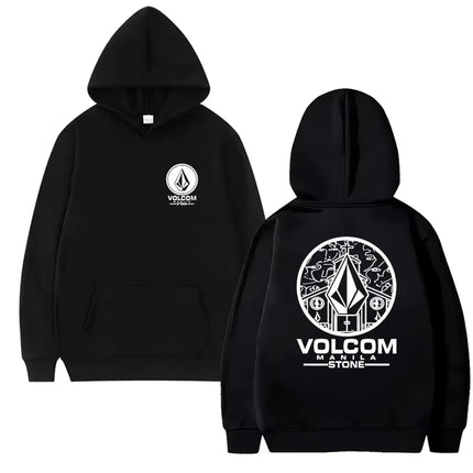 2026 Fashion Hoodie Women and man Hoody Volcom Stone Double-sided Casual Graphic Sports Tops Breathable Streetwear Clothing