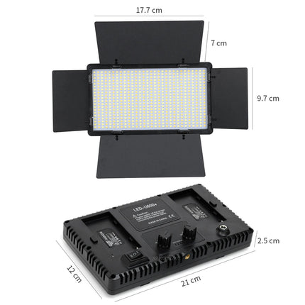U600 LED Video Light Studio Light Kits Selfie Light Streaming Lights Camera Photographer Lamp For Tiktok YouTube Eyelash Lamp