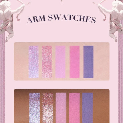 Flower Knows Violet Eye Shadow Strawberry Rococo Series Five-Color Eyeshadow Palette G01 Starmoon Strawberry 0.21OZ./6G