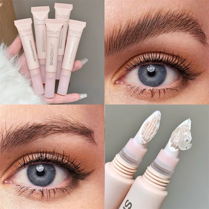3D Brow Gel Waterproof Smudge-Proof Eyebrow Styling & Shaping with Silicone Brush Long-Lasting Hold for All-Day Wear Makeup