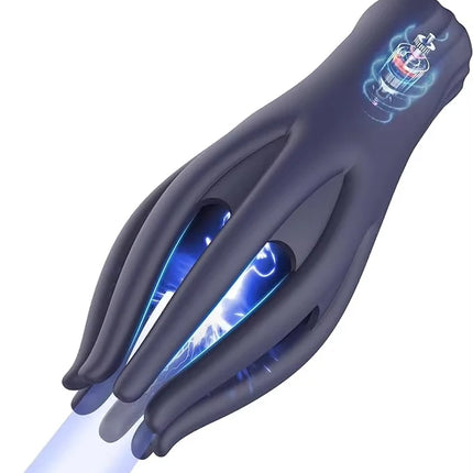 Glans Trainer for Men Powerful Vibrating Penis G Spot Masturbator Soft Fingertip Prolong Endurance Massage Vibrator Erotic Toys