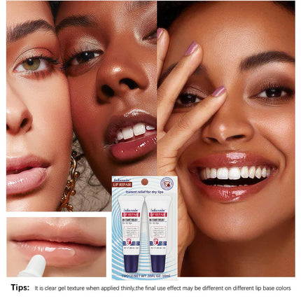 Аквафор Lip Repair Tubes Lip Ointment for Chapped Lips Moisturizing Lip Balm Two ounce tubes