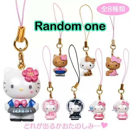 Sanrio Hello Kitty Keychain Blind Box Cartoon Character Phone Charm Bag Pendant  Collectible Anime Action Figure Gift for Girls