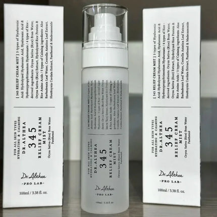 Dr.Althea Relief Cream Address Blemishes Repairing Barrier Moisturizer Improving Acne Marks Nourishing Antioxidant Skin Care