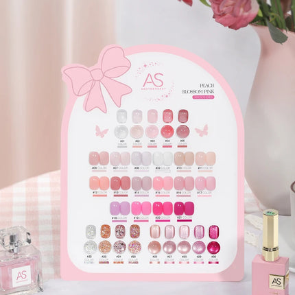 AS 15ml Pink Glass Bead Cat Magnetic Gel Nail Polish Spring Jelly Crystal Semi Permanent Moonlight Soak Off Manicure Varnish Gel