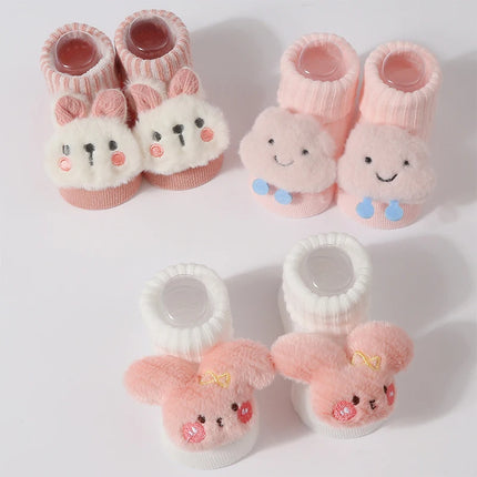 Infant Baby Socks for Girl Boy Thin Cotton Breathable Cute Baby Accessories Unisex Newborn Boneless Short Socks