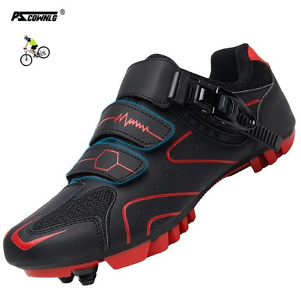 Mountain Bike Shoes Men's Cycling Shoes MTB Shoes Quick Ratchet Buckle Compatible with SPD System Pedal for Indoor and Outdoor Mo
