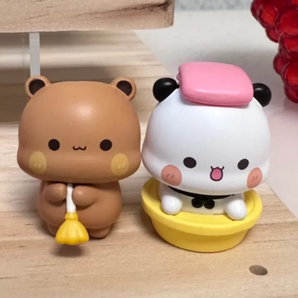 Bubu And Dudu Daily Blind Box Mystery Box Desk Decoration Cute Figure Model Desktop Decoration Collect Kawaii Doll Gift Genuine