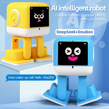 2026 New Arrival Xiaozhi Ai Robot Toy Smart Voice Dialogue Interactive Desktop Pet Companion For Kids Educational Electronic