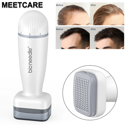 1/2/4/6pcs Bio Derma Stamp 120pin Adjust Needle Derma Microneedle Pen for Beard Hair Growth  Microneedling Dermastamp Skin Care