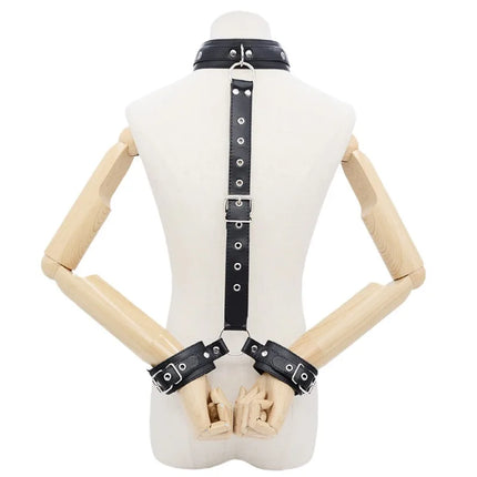 Bondage Kit BDSM Restraints Silicone Mouth Gag Sex Toys For Couples Women Slave Collars Obedience Handcuffs Collars Adult Game18