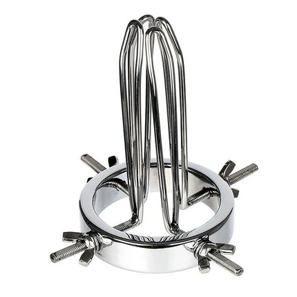 Stainless Anal Expander Adjustable Anal Expander Dilator SM Sex Toys for Men Gay Women Vaginal Anal Butt Plug Stretcher