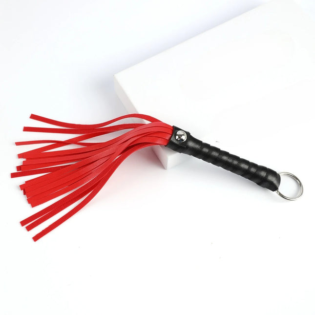 BDSM PU Leather Flogger Whip Spanking Paddle Adult Sex Toy for Women Men Slave Role Play Bondage Restraint Fetish Gear Kit