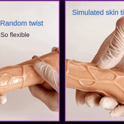 Realistic Dildo with Suction Cup - Large Anal Dildo for Women - Sex Toys - Female Masturbator - Adult Sex Product - Adult Toys