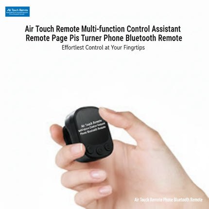 Bluetooth Smart Finger Ring Wireless Mouse,Wearable Scroller EBook Page Turner Camera Shutter Mouse For iOS Android Smart Phone
