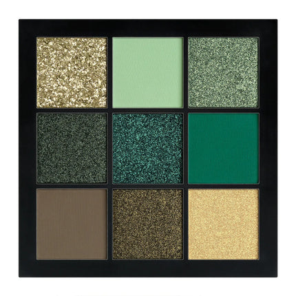 Huda Beauty 9 Color Palette Diamond Amethyst Ruby Red Gold Eye Shadow Pallete Matte Shimmer Eyeshadow Palette Glitter Makeup