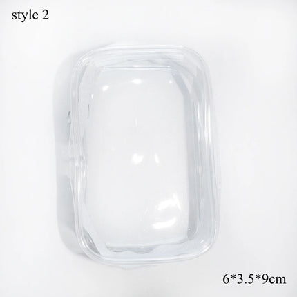 2023 Plush Doll Storage Pouch Transparent Mystery Box Storage Fashion Thicken Keychain Bag Classic Cute Doll Bag Keychain Wallet