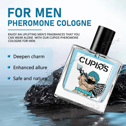 Cupid Eau de Parfum Pheromone Hypnosis Perfume Cologne For Men Long-lasting Vanilla Scent Fragrance Night Carnival Attract Women