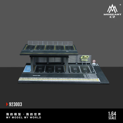TimeMicro+MoreArt 1:64 Steel Frame Platform Stereoscopic Parking Space Scene Model